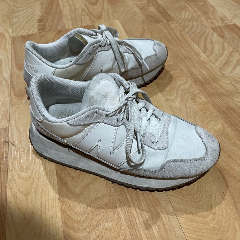 New Balance White Sneakers
